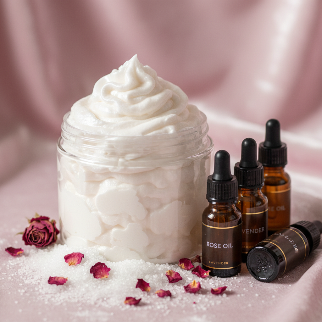 Whipped Soap Sugar Scrub